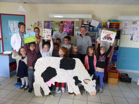 Loire-Atlantique L'école de Fercé, lauréate du concours des 'petites vaches'