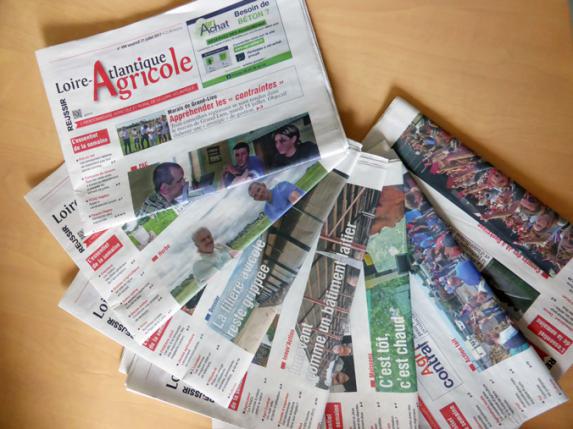 Votez pour élire le futur logo du journal Loire-Atlantique Agricole !