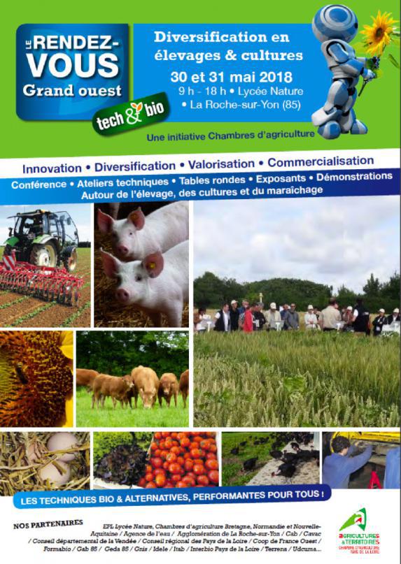 Pays de la Loire- Tech & bio, c'est demain à La Roche sur Yon ! 