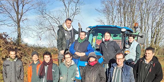 Loire-Atlantique - Atelier de conduite et d'agroéquipement pour les stagiaires BPA