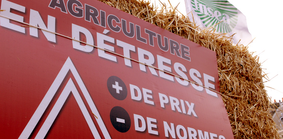 88 % des Français approuvent le mouvement des éleveurs 