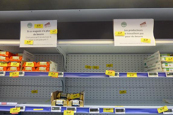 Beurre - Leclerc concède des hausses de tarifs sur le prix du beurre