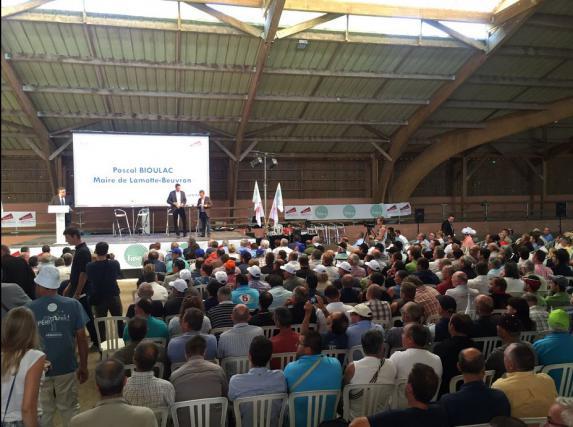 Meeting FNSEA-JA : Plus de 800 participants à Lamotte-Beuvron