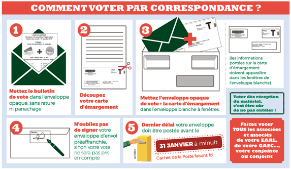 Loire-Atlantique - Elections Chambre d'agriculture : comment voter ?