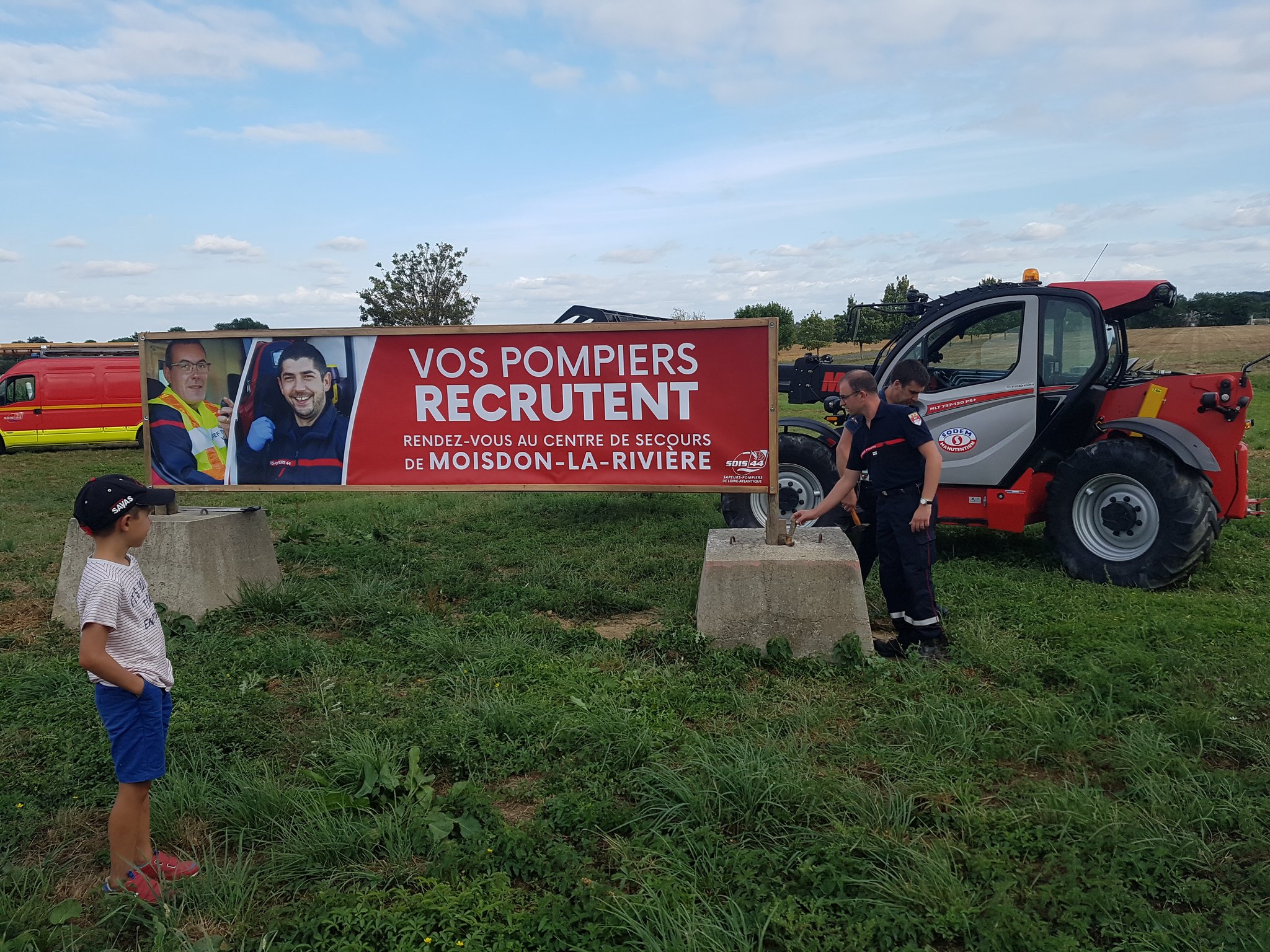 Loire-Atlantique - « Toutes les casernes du département sont en recherche de nouveaux pompiers volontaires »